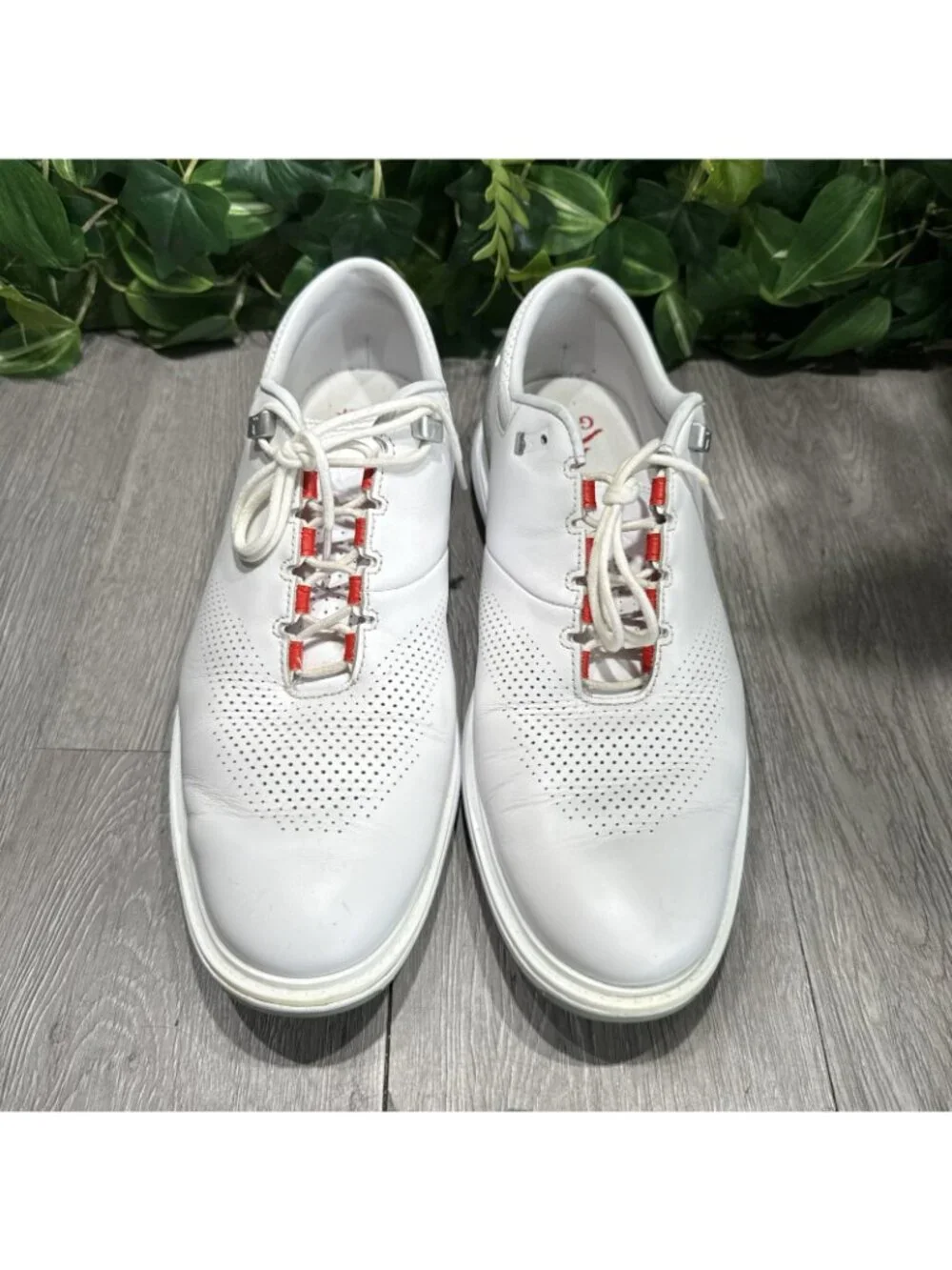 Nike Jordan ADG 4 'White Pure Platinum' Golf Shoe DM0103-105 VNDS Mens Size 12
